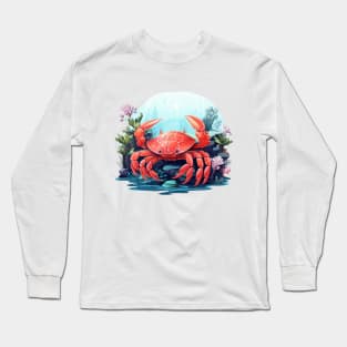 Red Crab Long Sleeve T-Shirt